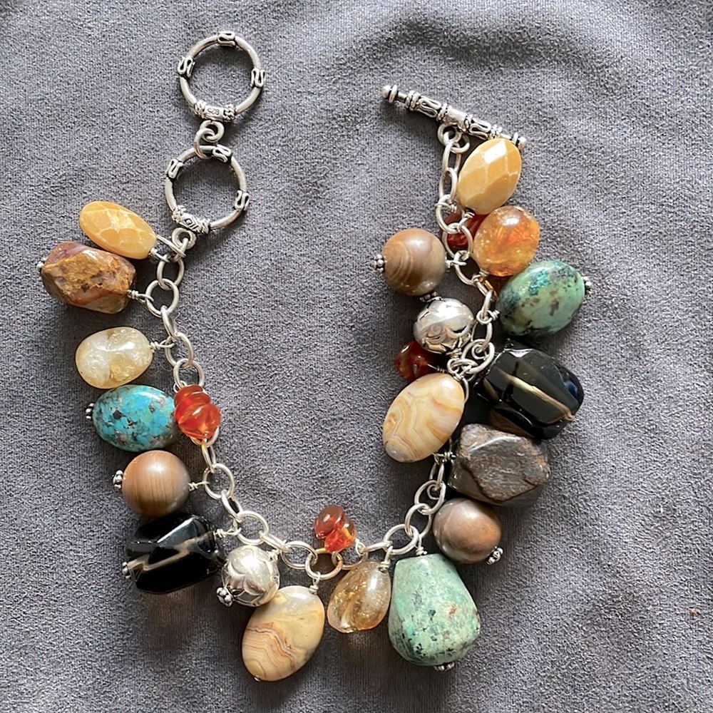 Silpada Sterling Silver and gemstones